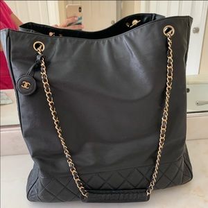 Chanel large celebrity tote